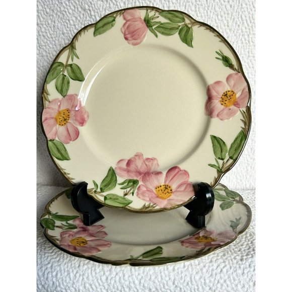 Vintage Franciscan Half Moon Dinnerware 1949-1953 (2) Luncheon Plates Unused - Picture 10 of 12